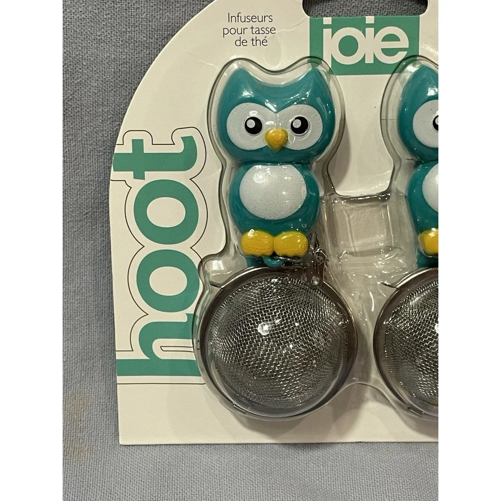 NEW‎ MSC International Joie Tea Cup Infusers 18/8 Stainless Steel - Hoot Owl